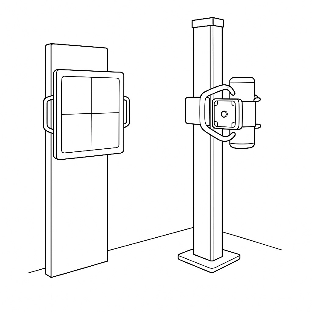 Chiropractic Digital X-ray Retrofit System